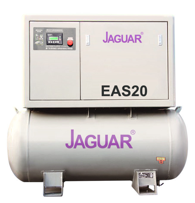 Screw Air Compressor 20HP JAGUAR 15KW Drive for Laser Equipment 670kg ...